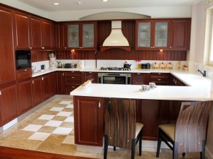 U-Shape Modular Kitchen Design