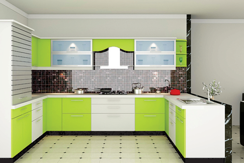 Modular kitchen designs in OMR