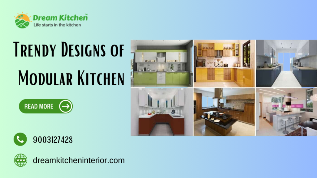 types of modular kitchen in chennai