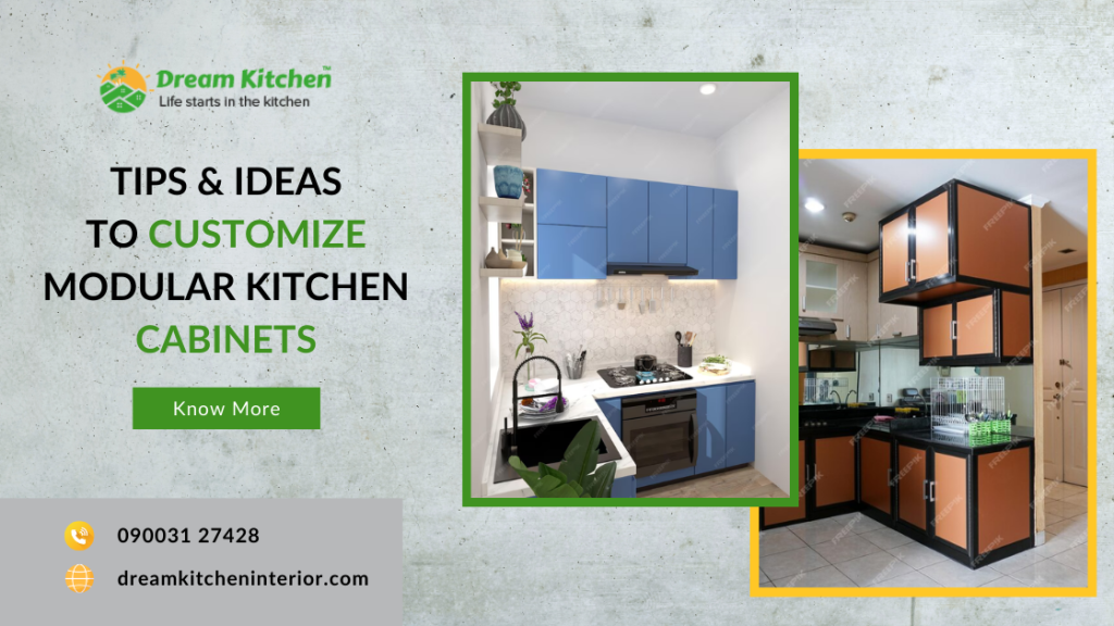 Customized Modular Kitchen Cabinets