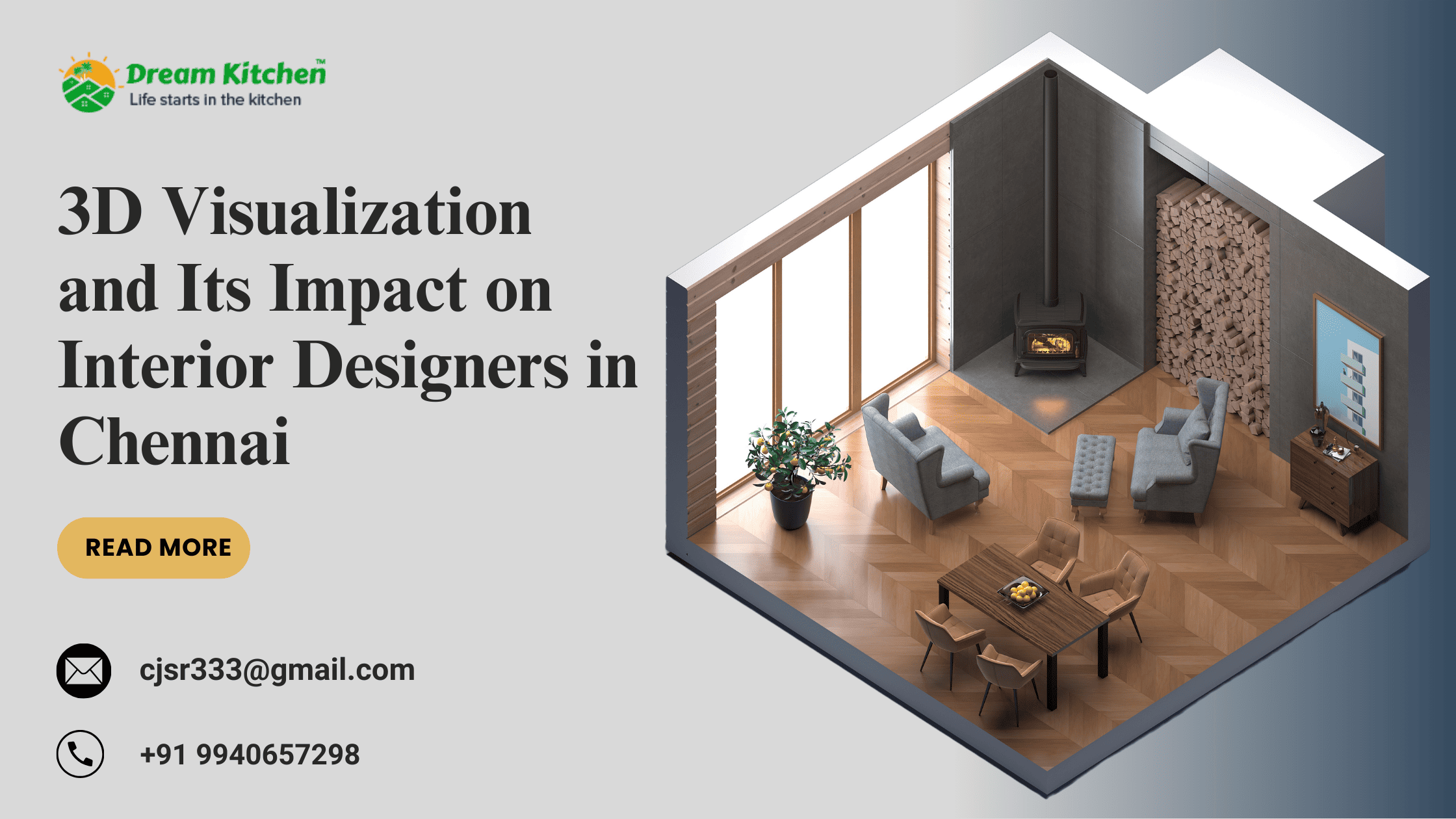 3D Visualization and Its Impact on Interior Designers in Chennai