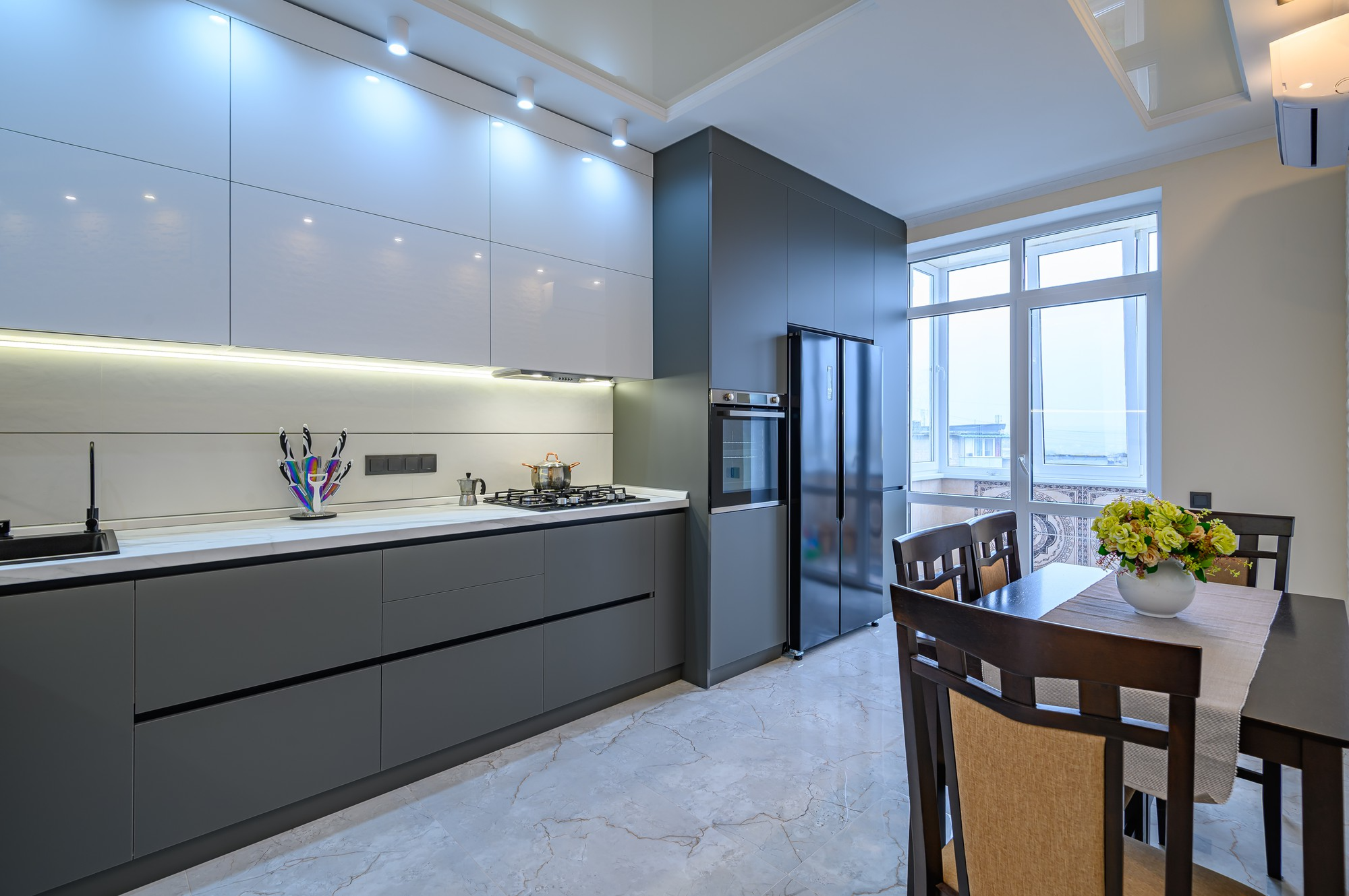 Modular kitchen interiors created by expert interior designers Chennai