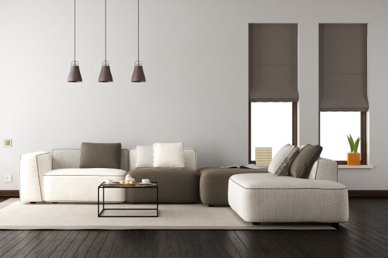 Minimalist living room design in Nungambakkam, Chennai