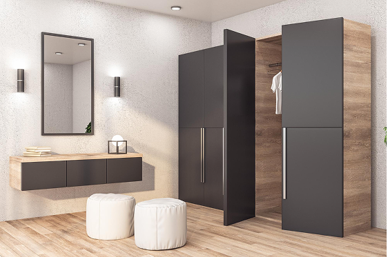 Custom wardrobe and storage solutions in Adambakkam with sleek design and organized space.