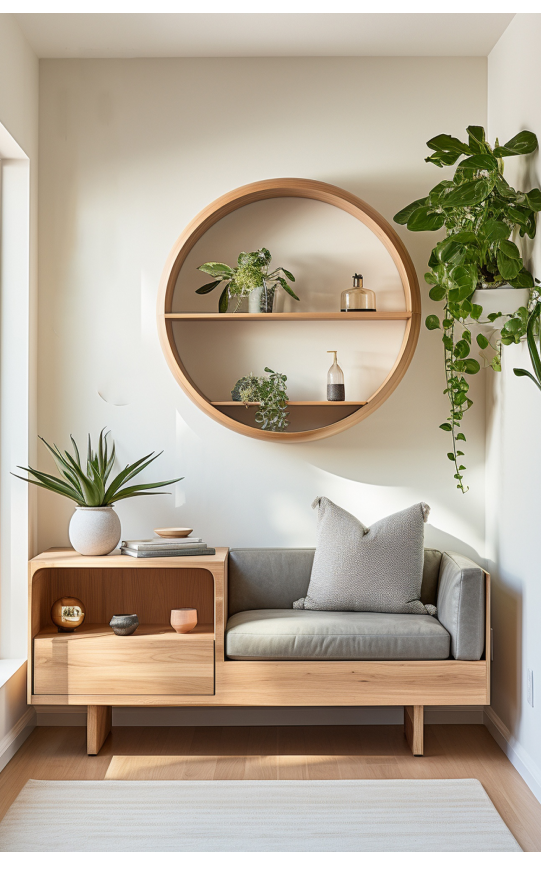 Minimalist home interiors with functional layout in Adyar