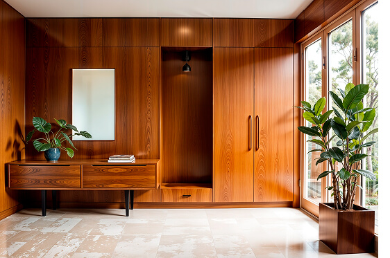 elegant wardrobe designs by top interior designers in Chennai