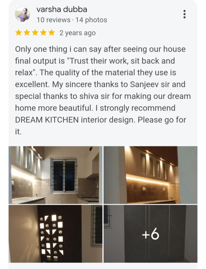 dream kitchen review