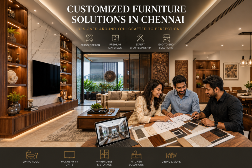 Interior Company in Chennai for Customized Furniture
